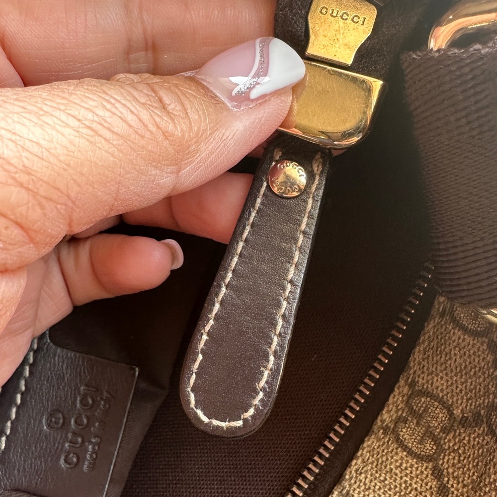 Gucci Beige and Brown Monogram Canvas - Picture 5 of 13